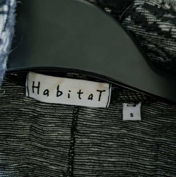 Habitat Black And Gray Knit Jacket - Picture 5 of 7